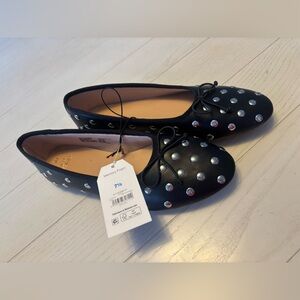 NWT Time and Tru studded ballet flat size 7.5